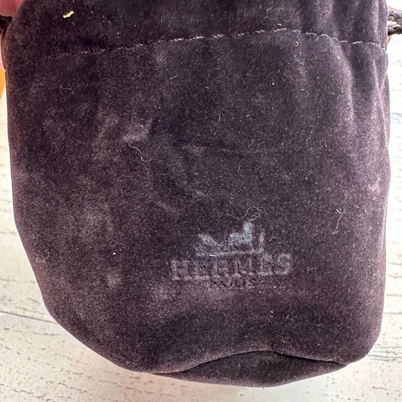 Hermès Collier de Chien (CDC) Wide Leather Cuff Bracelet – Orange - Picture 11 of 12